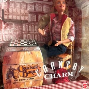 Mattel Barbie Country Charm Doll with Red and Yellow Outfit